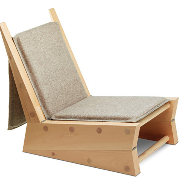 Lounge Chair Collection. Design : Madelon+Ruaz pour la COX Collection de chaises longues originales. « LCC-01 »