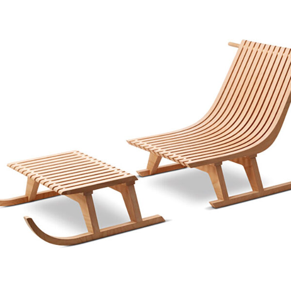 Lounge Chair Collection. Design : Madelon+Ruaz pour la COX Collection de chaises longues originales. « LCC-02 »