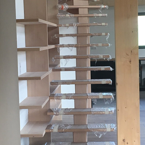 Escalier sur-mesure Menuiserie Peysieux - Novalaise