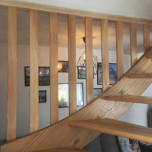 Escalier sur-mesure Menuiserie Peysieux - Novalaise