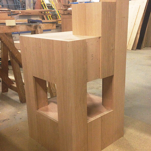 Desserte restaurant sur-mesure - Menuiserie Peysieux - Novalaise