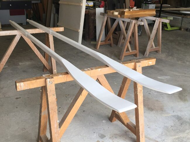 Rames de barques - Menuiserie Peysieux - Novalaise